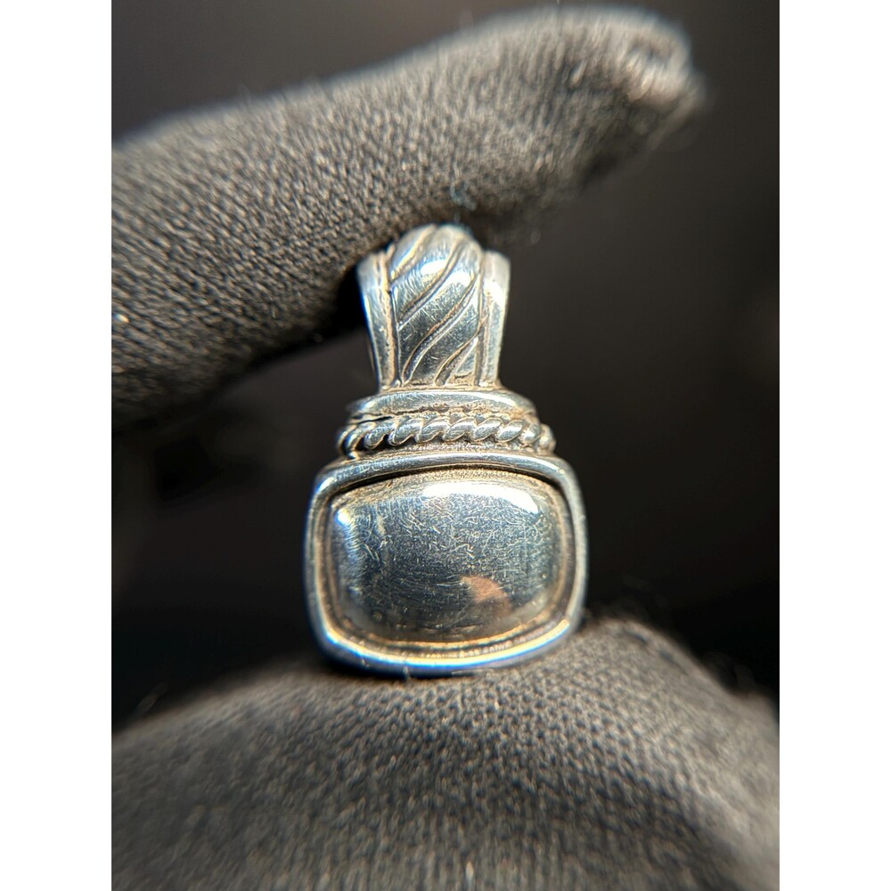 Sterling Silver ATI Mexico Pendant Minimalist Vintage